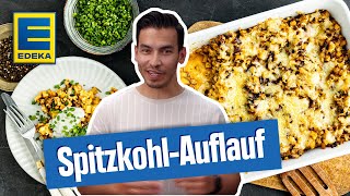 SpitzkohlAuflauf  Spitzkohl mit Hackfleisch und Kartoffeln [upl. by Baillieu]