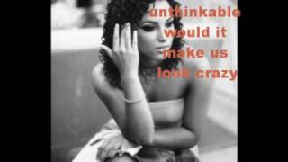 Alicia keysUnthinkable Lyrics [upl. by Ainesej187]