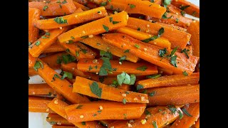 How to Make HONEY GLAZED CARROTS [upl. by Absa316]