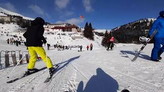 Skiing  Kodra e diellit Popova Sapka Macedonia [upl. by Gillette61]