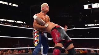 FULL MATCH  CODY RHODES VS SOLO SIKOA  WWE SUMMERSLAM 2024 [upl. by Angelique]