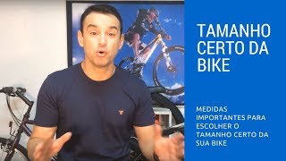 Escolhendo o tamanho da Bike  Vlog 5 [upl. by Mcmillan]