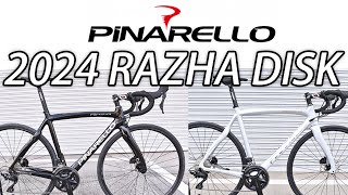 PINARELLO 2024 ROADBIKE RAZHA DISK ピナレロ ロードバイク ラザ ディスク 2024年モデル [upl. by Suidaht]