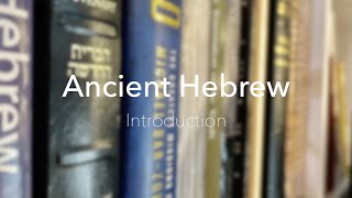 Learn to Read Biblical Hebrew  Introduction [upl. by Gina]