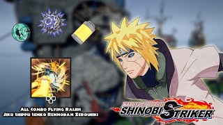 Shinobi Striker  All Combo Flying Raijin Jiku Shippu Senko Rennodan Zeroshiki [upl. by Krever]