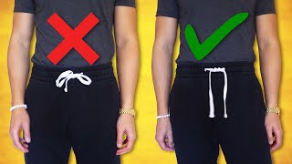 Hack To Never Tie Your Sweatpants Again [upl. by Bledsoe]