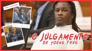 Tudo sobre o chocante julgamento de Young Thug  1º Dia  Todas as acusações contra ele e os YSL [upl. by Littlejohn]