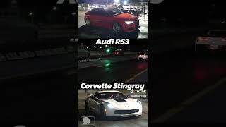 Bolt on Rs3 vs bolt on C7 Corvette Stingray [upl. by Euqirat595]