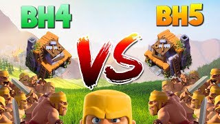 Clash of Clans  BH4 Vs BH5 Attack Strategy Builder Hall 4 Beats Builder Hall 5  Win Every Time [upl. by Milman]