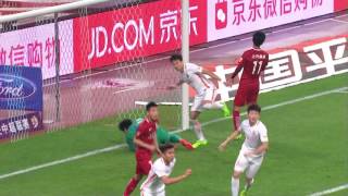 Shanghai SIPG vs Shandong Luneng  CSL 2017 Round 4 [upl. by Icam]