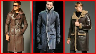 Top 100 Outstanding Mens Pure Sheepskin Jackets and Shearling Coats Designs 2020 [upl. by Ardnaek]