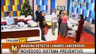 Novedoso sistema preventivo Máquina detecta lunares cancerosos [upl. by Simpkins655]