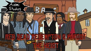 Red Dead Redemption 2 parody THE HEISTAxomiStudios Sub español sub english [upl. by Rakabuba884]