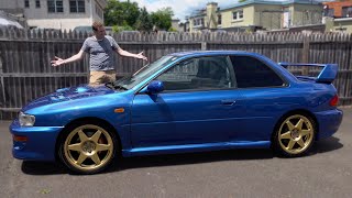 The Subaru Impreza 22B STi is an Impreza for Supercar Money [upl. by Llehsem436]