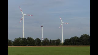 Windpark Bohmte mit Enercon E70 und Stemwede in Bau mit 10 Nordex N149 inkl Tacke TW 15i [upl. by Rudolfo]