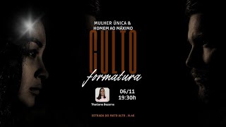 CULTO DE FORMATURA  1930H [upl. by Inanak]