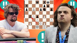 Most Critical Chess game 27 Magnus Carlsen vs Hans Niemann [upl. by Eniamart]