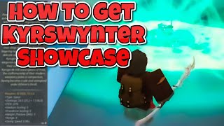 How To Get New Kyrswynter amp Showcase Deepwoken [upl. by Atekihs]