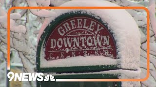 Greeley gets one of its biggest snowstorms ever [upl. by Anihc]