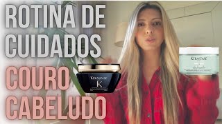 ROTINA KERASTASE CHRONOLOGIST  ARGILA EQUILIBRANTE sem fonte de calor 🖤 cabelo fino e loiro [upl. by Grazia881]