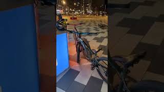 stante mtb automobile stant bikelife stants bmx staunt mtbstunt shorts short subscribe [upl. by Assirialc]