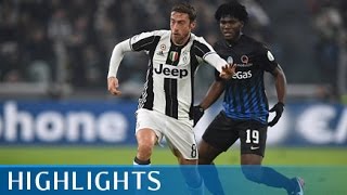 Juventus  Atalanta  32  Highlights  Tim Cup 201617 [upl. by Klapp]