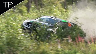 WRC Secto Rally Finland 2024  Vetomies competition amp crash  SS13 Ouninpohja [upl. by Noraf535]