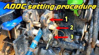 ADDC hydraulic system  New Holland hydraulic system  draft setting procedure [upl. by Horacio718]