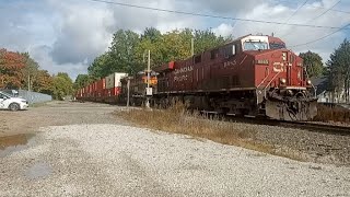 CPKC 8865 4043 4150 at Alliston Ontario [upl. by Leelaj]