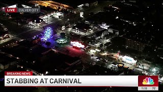 Deadly stabbing at Culver City carnival [upl. by Korns]