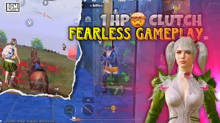 FEARLESS RUSH GAMEPLAY 🔥1HP CLUTCH 🔥 HIGH AGE DOMINATOR  BGMI GAMEPLAY [upl. by Allicserp]