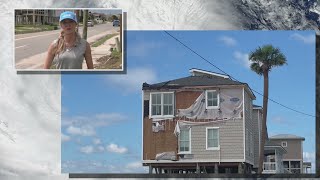 Cleanup underway on Edisto Beach after tornado hit during Tropical Storm Debby [upl. by Nibas]