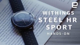 Withings Steel HR Sport Handson [upl. by Riggs]