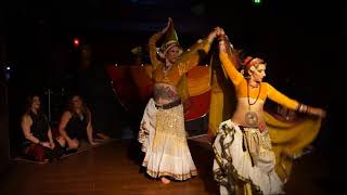 Alhambra Tribal Dance with veils  Roots amp Ritual Oct 2017 [upl. by Ahseekat529]