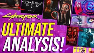 Cyberpunk 2077  The ULTIMATE Gameplay Analysis amp Breakdown Deep Dive [upl. by Akamaozu]