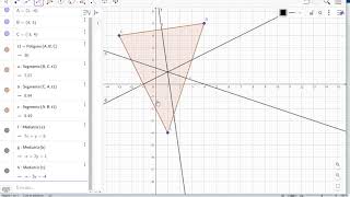 CIRCUNCENTRO DE UN TRIANGULO CON GEOGEBRA [upl. by Graubert]