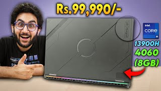 RTX 4060 Light Weight Gaming Laptop Under Rs 1 Lakh  Infinix GT Book i913900H [upl. by Arleyne]