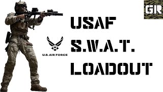 US AIR FORCE SWAT LOADOUT [upl. by Spanjian508]