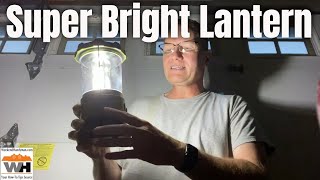 LED Camping Lantern Area Light That Is Super Bright And uses Common Size D Batteries [upl. by Elbart]