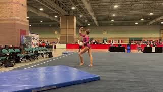 Kelsey Thomas 2027 Gymnastics Level 10 2024 Starstruck Invitational [upl. by Tnahsarp]