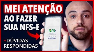 📢MEI Pode Ser PENALIZADO Se Fizer ISSO Ao Preencher NOTA FISCAL NFSe MEI 2024 [upl. by Fast]