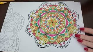 ASMR Mindful Mandalas Coloring Book 58 vol 1 [upl. by Diandra249]