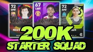 eFootball 2022  200K Insane Starter Squad  Dream Team [upl. by Aliak]