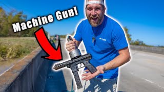 He Found A MACHINE GUN Magnet Fishing  Once In A LIFETIME Magnet Fishing Find [upl. by Nelrac875]