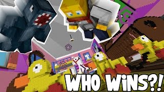 Minecraft  The Dropper 2  Who Wins 6 [upl. by Boote486]