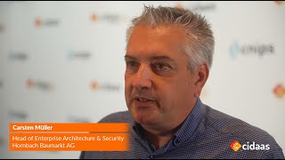 Carsten Müller from Hornbach explains why cidaas is the best CIAM solution 2 [upl. by Smiley]