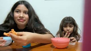 Haciendo slime con mi hermana 👩 [upl. by Bevvy]