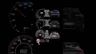 BMW X6M Competition vs Mercedes AMG GLE 63 S Coupé vs Audi RS Q8 acceleration vmaxgermany [upl. by Oniram620]