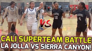 SUPERTEAM BATTLE Juju Watkins amp Sierra Canyon Vs Breya Cunningham amp La Jolla For 1 In California 💥 [upl. by Sells]