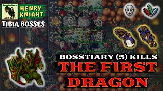 TIBIA BOSSES 75 COMO FAZER O BOSS quotTHE FIRST DRAGONquot [upl. by Sperry]